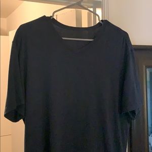 Large blue lululemon V neck